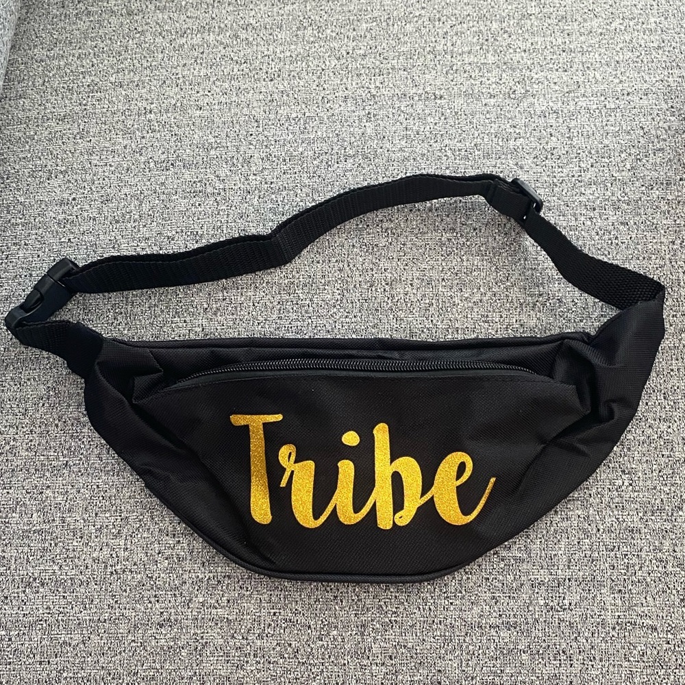Bride Tribe Fanny Pack Sparkly Gold